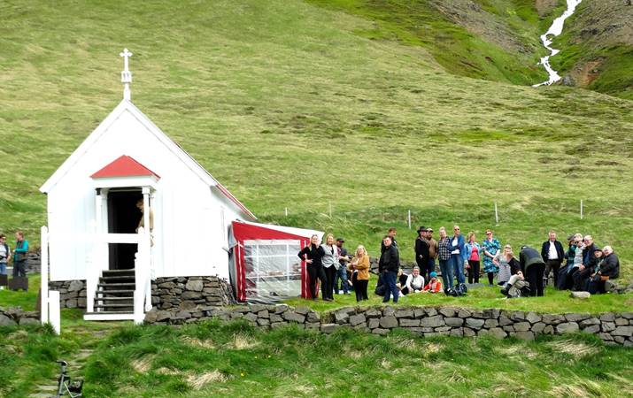 Knappsstaðakirkja- mynd Halldór Gunnar Hallfdanarson