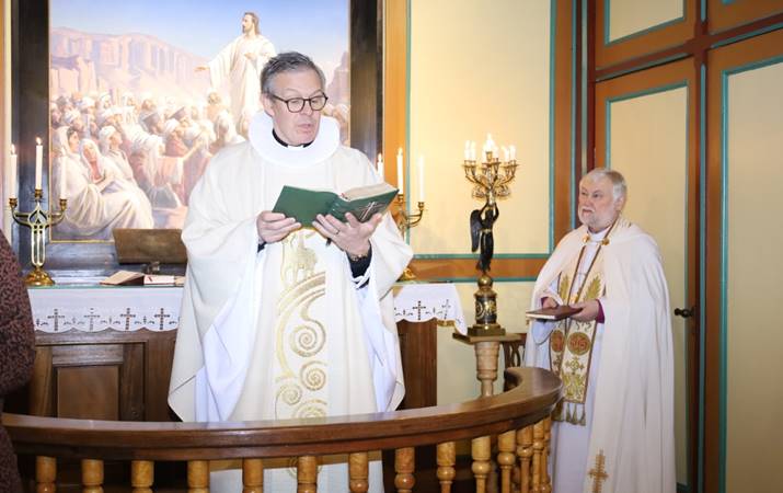 Sr. Óskar Hafsteinn og sr. Kristján Valur