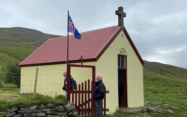 Ábæjarkirkja - mynd: slg