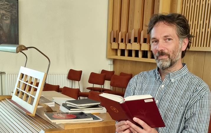 Sándor Kerekes, nýi organistinn og kórstjórinn í Egilsstaðakirkju, Vallaneskirkju og Þingmúlakirkju – mynd: Þorgeir Arason