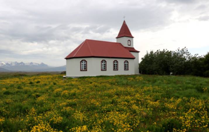 Stafholtskirkja - mynd: Guðmundur Karl Einarsson