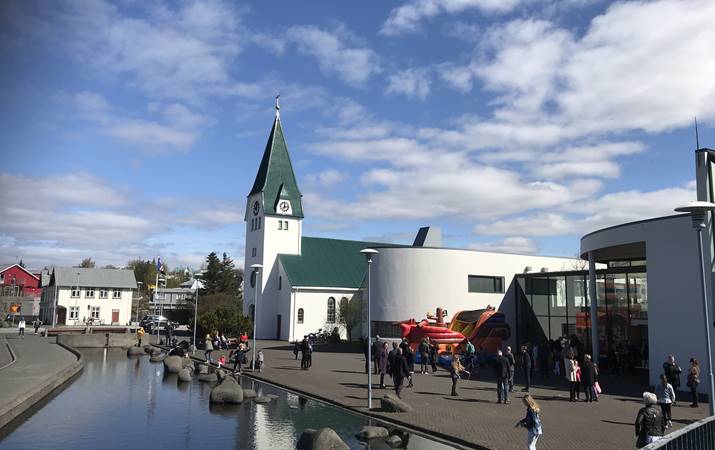 Hafnarfjarðarkirkja - frá uppskeruhátíð barnastarfsins í fyrra