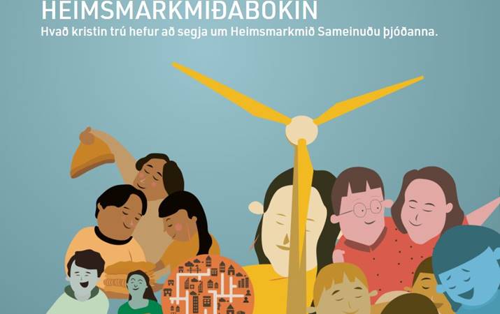 Heimsmarkmiðabókin er ríkulega myndskreytt