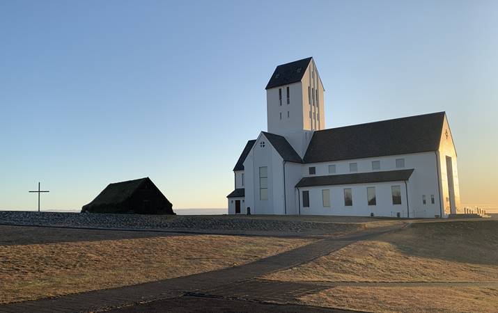 Skálholtsdómkirkja og Þorláksbúð