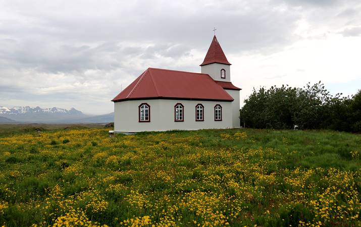 Stafholtskirkja - Mynd: Guðmundur Karl Einarsson